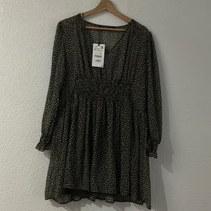 New mini dress polka dot